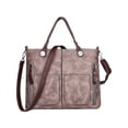 thumbnail image 1 of Bolso de mano JilgTeok para mujer, bandolera con múltiples bolsillos, estilo retro, 1 of 1