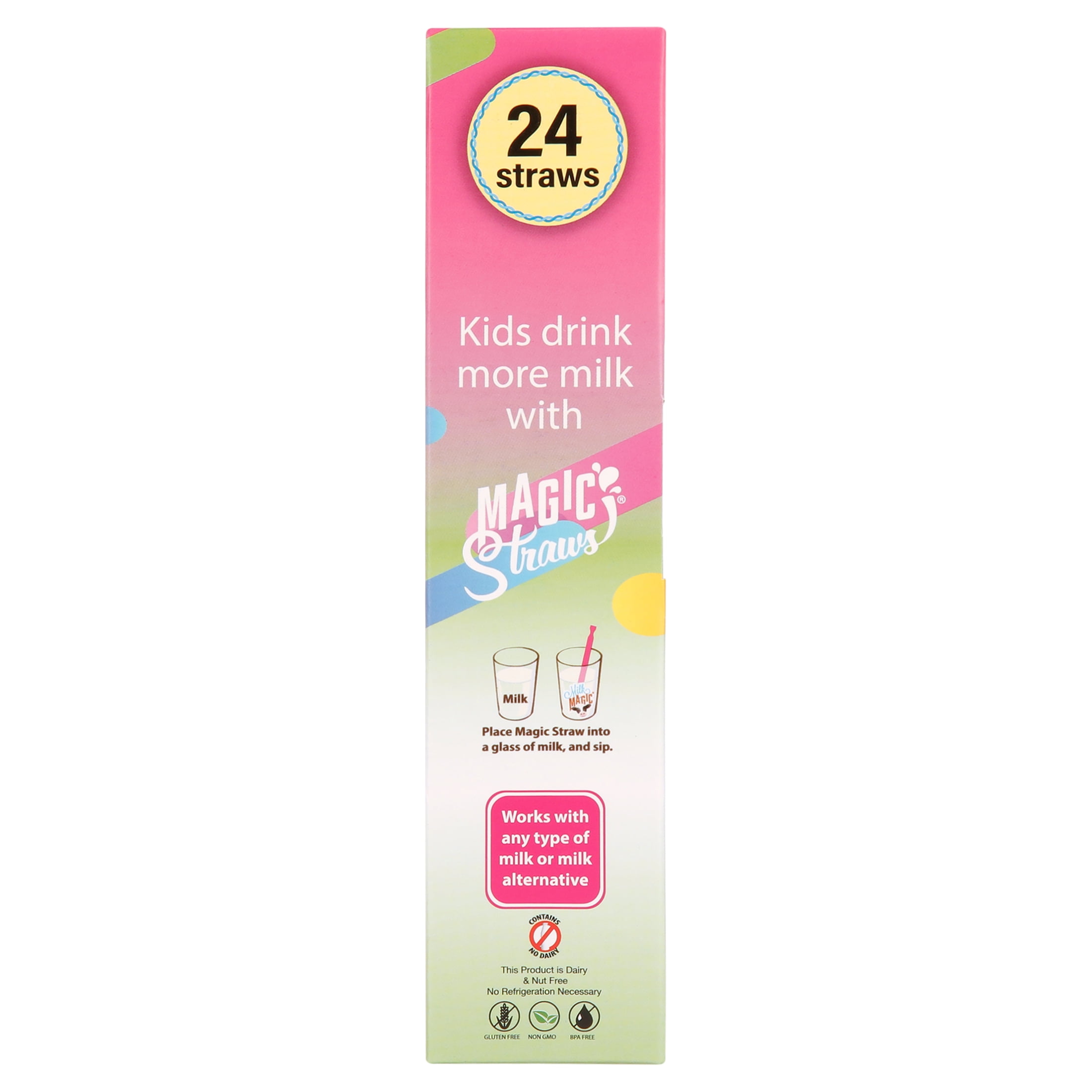 (8 pack) Milk Magic Variety Milk Flavoring Straws 24 Count