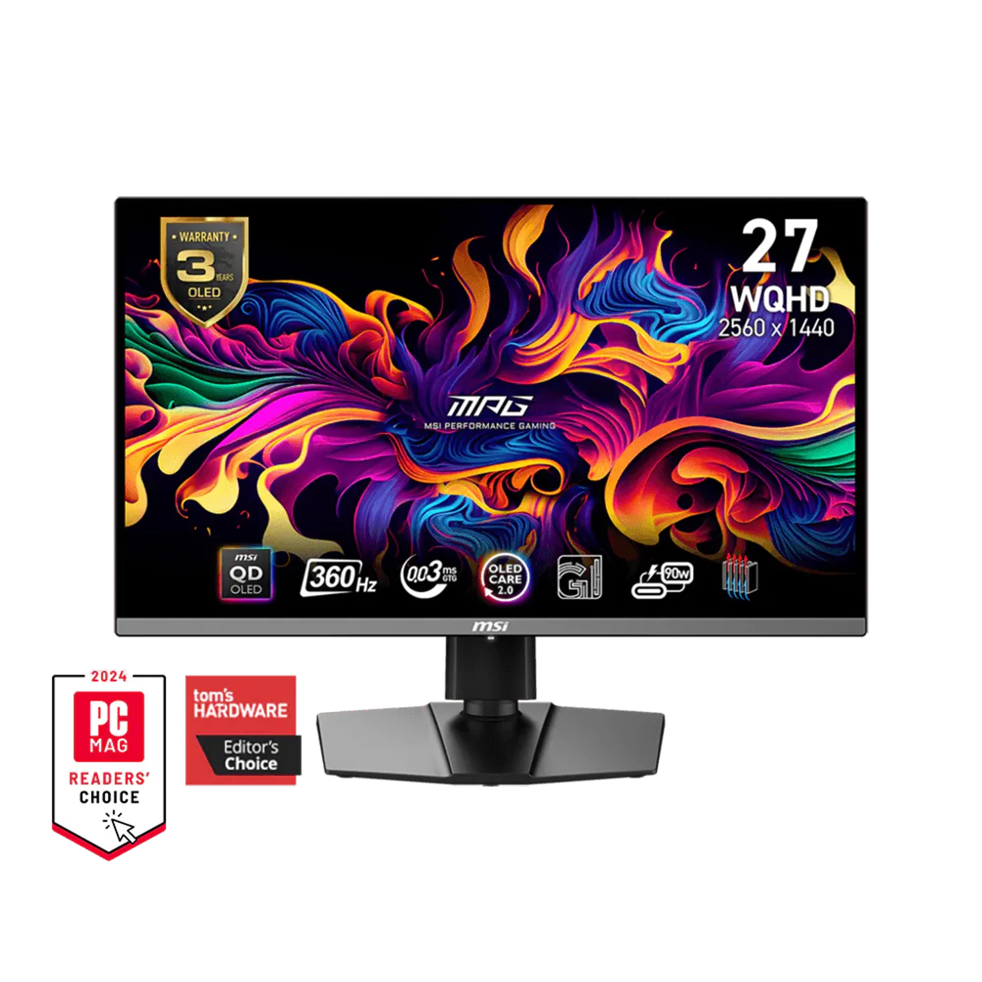 MSI MPG 271QRX QD-OLED 27インチ ゲーミングモニター MSI 27