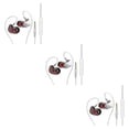 thumbnail image 3 of Moyic Auricular con cable Micrófono Auriculares de control de línea de auriculares de 3,5 mm Plata Type1 NO1, 3 of 6