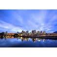 thumbnail image 2 of Downtown And Bc Place Stadium  Venue For 2010 Winter Olympics  False Creek  Vancouver  British Columbia Print, 2 of 2