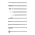 thumbnail image 1 of Brocas para Quitar Cutículas BuyWeek 10 Piezas Brocas Profesionales para Esmerilar Uñas, 1 of 14