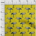 thumbnail image 1 of oneOone Cotton Poplin Fabric Heron Block Print Sewing Fabric BTY 56 Inch Wide, 1 of 4