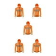 thumbnail image 1 of Eigraketly Chaqueta de ciclismo Abrigo de bicicleta Con capucha Correr Rompevientos Ropa a prueba de viento Moto Manga larga Hombre Equitación Type2 NO2, 1 of 6
