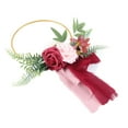 thumbnail image 3 of Realza la decoración de tu hogar con una sofisticada guirnalda de flores de seda con glamour metálico para damas de honor, 3 of 8