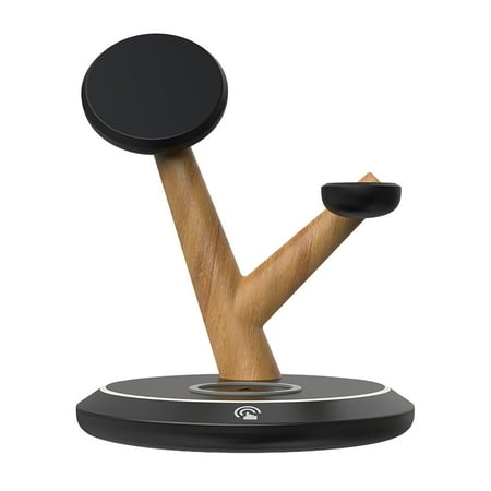 15W Magnetic Three-in-one Tree Wireless Charger Is Suitable for Various Models of Mobile Phones Headsets Smart Watches Fast Mobile Phone Chargers Cable & Charger 15W Magnetic Three-in-one Tree Wireless Charger Is Suitable for Various Models of Mobile Phones Headsets Smart Watches Fast Mobile Phone Chargers Cable & Charger