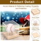 thumbnail image 3 of Vitrina para Béisbol con Base Redonda de Madera, Soportes de Béisbol Acrílicos Transparentes, Madera/Transparente, 3 of 6