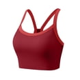 thumbnail image 2 of Endives Sports Bra For Women Racerback Comfort Wide Strap High Support with Padded Full Coverage Gym Yoga Bras Fitness Running Workout Wear, 2 of 6