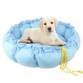 thumbnail image 3 of Pet Winter Bed Elastic Drawstring Adjustable Puppy Bed Cushion Cat Sleeping Pad, 3 of 7