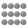 thumbnail image 1 of 12 Pcs Pelotas de tenis precortadas para andadores, bolas deslizantes precortadas universales, accesorios para andadores, gris, 1 of 6