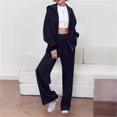 thumbnail image 2 of NMMUED Sweat Set Sweatsuits Women 2 Piece Outfit Hoodie Set Two Piece Sets for Women Fall Track Suits for Women Set, Black L, 2 of 5