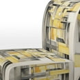 thumbnail image 4 of Designart "Réalités Intersectées en Jaune et Gris II" Chaise d'Appoint Jaune Abstraites Rembourrée - Fauteuil Moderne pour Chambre, 4 of 7