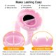 thumbnail image 4 of Anillo Adhesivo para Extensiones de Pestañas Beauty Junko 200 Soportes de Pegamento Rosa, 4 of 6