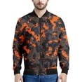 thumbnail image 3 of Chaqueta con estampado de camuflaje para hombre, colorida chaqueta de manga larga con estampado 3D, chaquetas casuales holgadas con cremallera para deportes de calle, 3 of 4