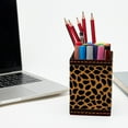 thumbnail image 5 of ERJLKXP Small Pen & Pencil Holder for Desk Organization,Fashion Leopard Print Desktop Stationery Storage for Office Supplies and Makeup Brush Organizer, 5 of 6