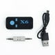 thumbnail image 2 of Transmisor receptor compatible con Bluetooth X6 Plus, adaptador inalámbrico, conector de 3,5mm para música de coche, receptor de Audio, auriculares auxiliares, 2 of 5