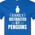 thumbnail image 4 of Inktastic Easily Distracted by Penguins T-Shirt, 4 of 5