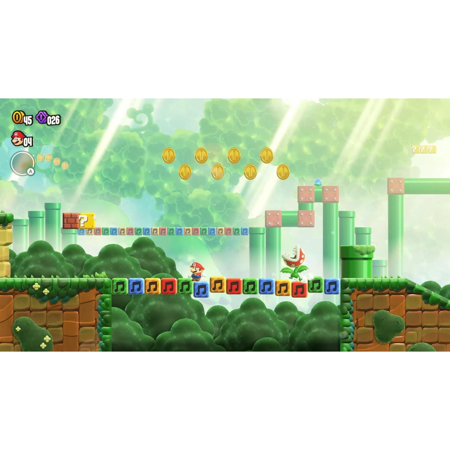 Super Mario Bros Wonder on Nintendo Switch Lite - YouTube