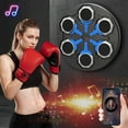 thumbnail image 6 of Upgraded Smart Bluetooth Music Boxing Machine for Adults Kids with Gloves-Punching Bag for Adults,Wall Mounted Maquina De Boxeo Musical Pared-LED Electronic Punching Trainer with 9 Modes 9 Speeds, 6 of 9