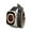 Black, variant on Vail Double Tour Leather Bands for Apple Watch 9, Ultra 2 and SE