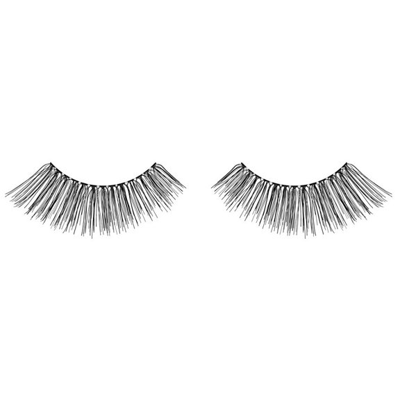 111 Black #65089 , Ardell Fashion Lashes - 111 Black , Hair Scalp Skin Body - Pack of 3 w/ SLEEK Teasing Comb