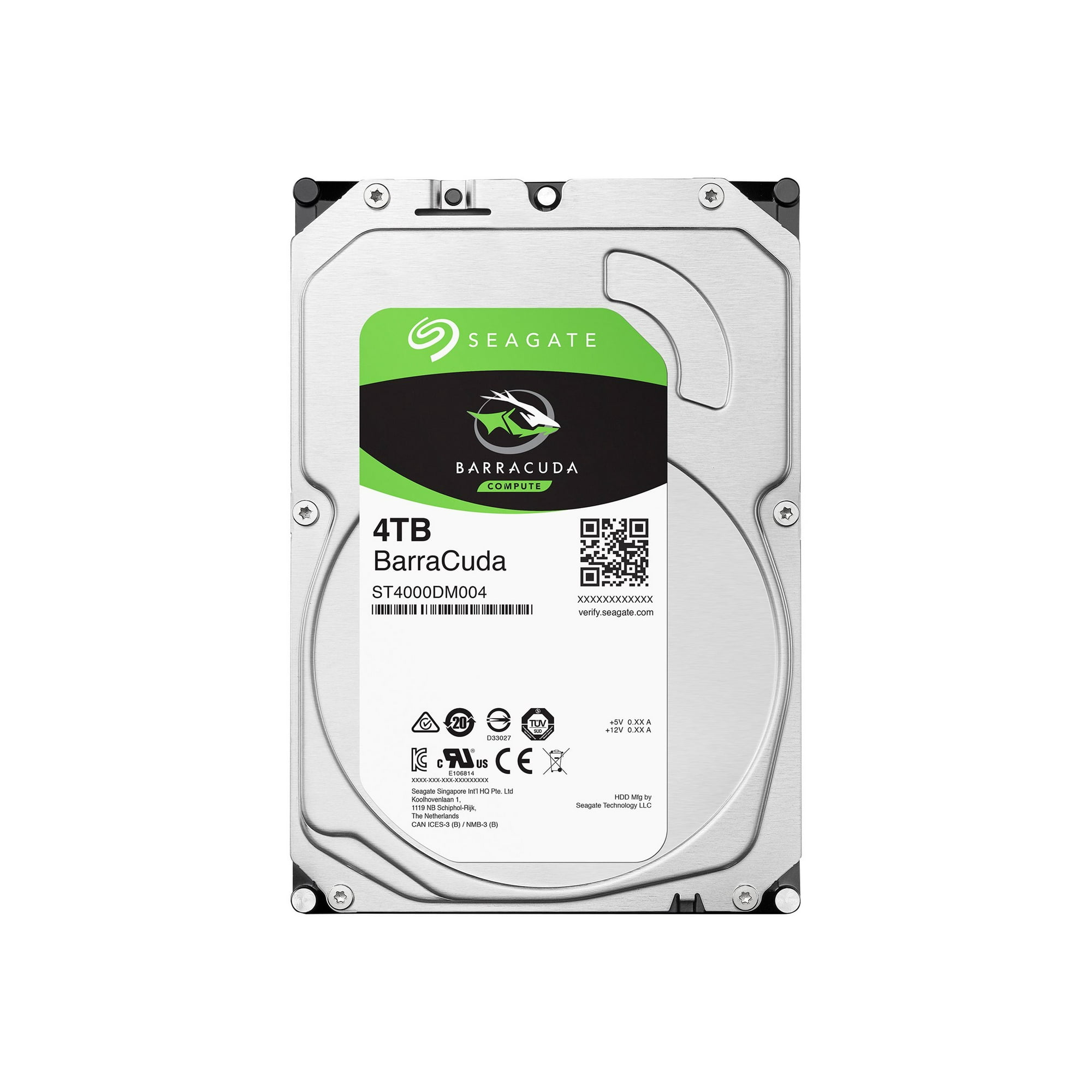 Seagate Barracuda ST4000DM004 - Hard drive - 4 TB - internal - 3.5