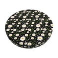 thumbnail image 6 of Uemuo Daisy Pattern Round Bar Stool Seat Covers Washable Stool Cushion Slipcover Elastic Bar Chair Covers-12 inch, 6 of 7