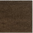 thumbnail image 5 of SAFAVIEH Lavena Solid Plush Shag Runner Rug, Brown, 2'3" x 8', 5 of 6