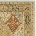 thumbnail image 5 of SAFAVIEH Heritage Abbey Traditional Wool Area Rug, Light Blue/Light Brown, 11' x 17', 5 of 7