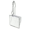 thumbnail image 2 of Stainless Steel Cat Litter Scoop Ergonomic Easy To Clean Fine Mesh Cat Litter Box Scoop for Men Silver, 2 of 12