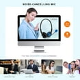 thumbnail image 4 of Usb Headset With Microphone Noise Cancelling, Headset With Microphone For Laptop, Pc Headset, Business Call Center Headset, Control With Mute For Chat & Office Headset, 4 of 5