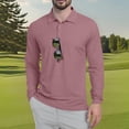 thumbnail image 3 of JGNGSHN Mens Golf Shirt Long Sleeve 3 Button Moisture Wicking Dry Fit Solid Casual Golf Polo Shirts for Men, 3 of 6