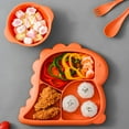 thumbnail image 7 of Dinosaur Plates for Kids - Interesting Children's Tableware and Dinner Trays Featuring Exquisite Design and Practical Use, 7 of 7