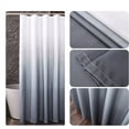 thumbnail image 6 of Ombre Shower Curtain Sets for Bathroom Accessories Fabric Polyester Waterproof Modern Shower Curtain Liner with 12 Hooks Grey W72xL72, 6 of 6