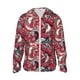 thumbnail image 1 of Fotbe Rooster Head Chaqueta con Protección Solar UPF 50+ para Hombre y Mujer, Camisa con Capucha y Bolsillos-X-Large, 1 of 7
