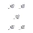 thumbnail image 2 of Naiovety 10piece Wide Usage Glass Camp – Easy To Install Square Glass Camp Bracket Seat Raising Device Front Seat Raising semi-circle(8-10)M Type2 NO2, 2 of 6
