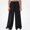 Black, variant on SGFCWSX Girls Wide Leg Pants Loose Casual Relaxed Fit Elastic Waist Fall Lounge Trousers Blue Size 7