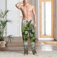 thumbnail image 2 of Fotbe Nature Hand Daisies Art Pantalones de Pijama para Hombre, Pantalones de Dormir, Pantalones de Casa con Cintura Ajustable y Bolsillos-X-Large, 2 of 6