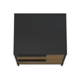 thumbnail image 5 of The Urban Port Wood and Metal Office Accent Storage Cabinet with 2 Drawers, Black and Brown, 5 of 9