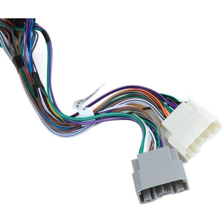 iDatalink - Maestro Wiring Harness for Select Chrysler, Dodge and Fiat Vehicles - Black/green/orange/red/white/yellow