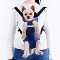 thumbnail image 4 of Mochila para perros y gatos, bolsa de viaje con manos libres para mascotas, mochila de malla transpirable con doble hombro, accesorios para mascotas, 4 of 5