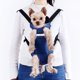 thumbnail image 4 of Mochila para perros y gatos, bolsa de viaje con manos libres para mascotas, mochila de malla transpirable con doble hombro, accesorios para mascotas, 4 of 5