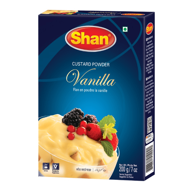 SHAN PRÉPARATION POUR CRÈME DESSERT À LA VANILLE, 200 g