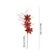 thumbnail image 3 of Ramas de decoración navideña de 32 pulgadas de lentejuelas doradas de bayas polvo | Ramas de bola para fiestas navideñas, rojo, azul, blanco, oro, rosa intenso, plástico, disposición flexible de, 3 of 6