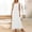White, variant on Sleeveless Crewneck Spring Maxi Dresses for Women Elegant Classy Semi formal A Line Modest Party Dress White
