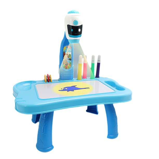 Stand Learn & Discover Table, Children Led Projector Art Drawing Table