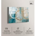 thumbnail image 2 of Lunar Phases II Acrylic Print Teal Decor by Art Remedy, Ready to Hang, 24 x 20, 2 of 6