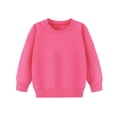 thumbnail image 7 of Girls Long Sleeve Sweatshirt Cute Crewneck Pullover Sweatshirts for Girls Trendy Solid Sweaters for Teen Girls Cotton Fall Clothing for Teen Girls, 7 of 7