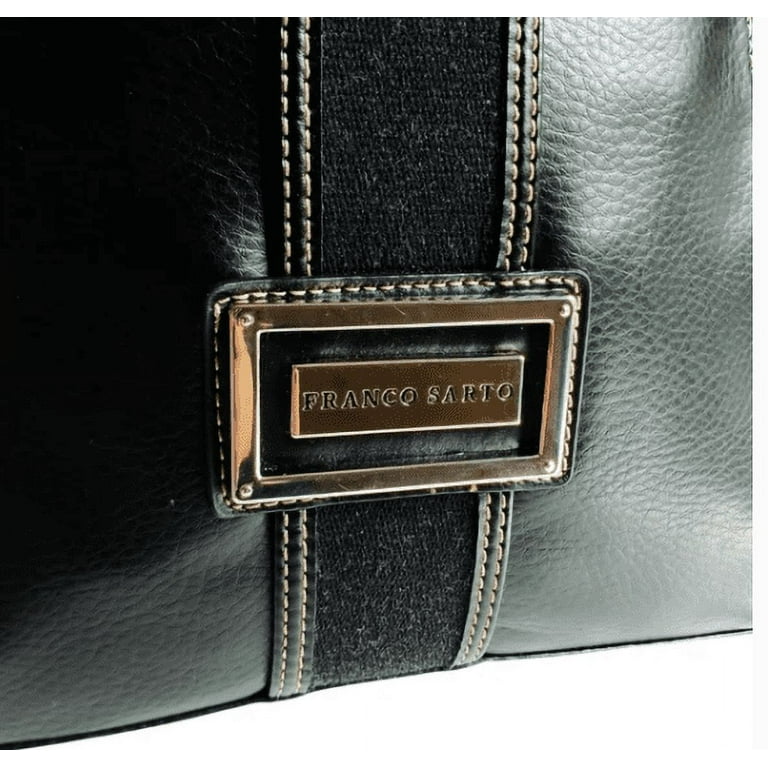 FRANCO SARTO New Women s Black Crossbody Bag with Adjustable Straps and Multiple Pockets Walmart