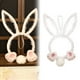 thumbnail image 1 of Fiudx Colgante de Orejas de Conejo de Pascua, Bonito Diseño de Nariz Blanca, Antiestrés, Decoración para El Hogar y La Oficina, Idea de Regalo Personalizada, Regalos de Pascua y Cumpleaños, Tamaño 40, 1 of 3